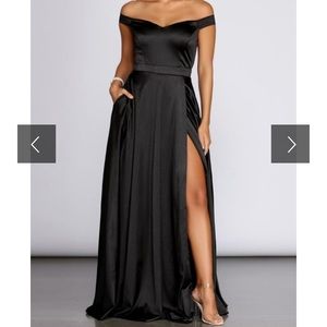 Windsor fashion Ophelia formal satin dress